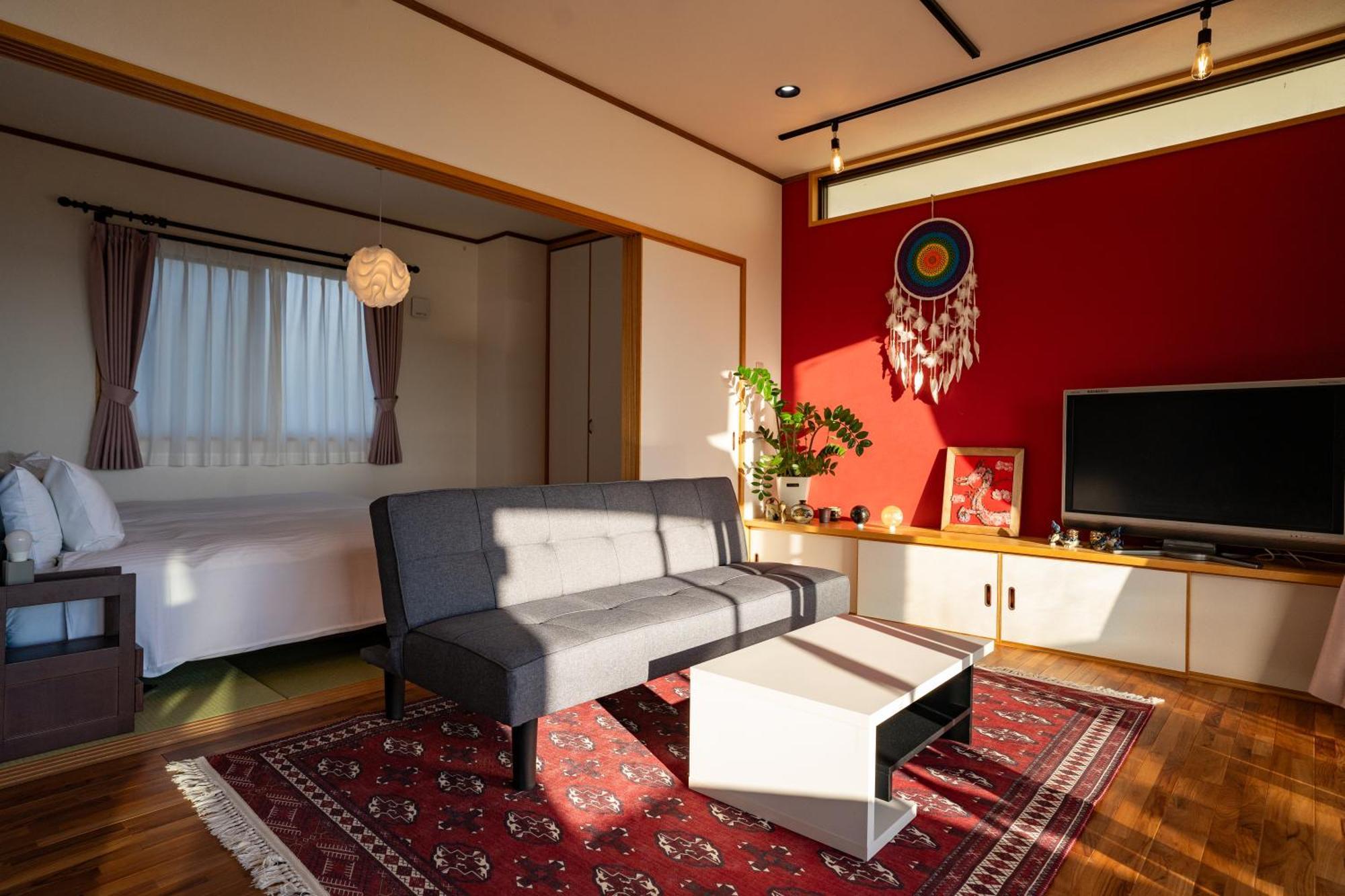 ペンションパシフィカ古宇利 Villa Kouri Kültér fotó